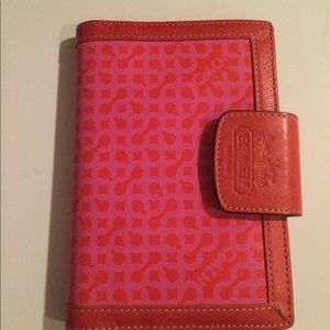 Coach pocket calendar sleeve